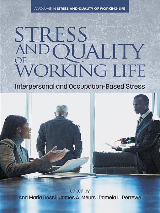 Title details for Stress and Quality of Working Life by Ana Maria Rossi - Available